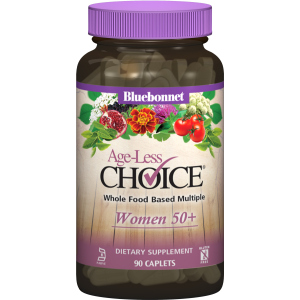 Мультивитамины Bluebonnet Nutrition Age-Less Choice Women 50+ 90 капсул (743715001633) в Полтаве