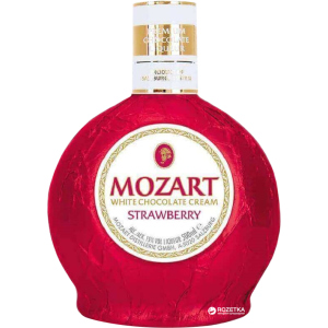 Ликер Mozart Cream Strawberry 0.5 л 15% (9013100003490) лучшая модель в Полтаве