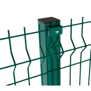 Стовп паркан Загорода висота 5,0м розмір 60х40мм ф1,5(оц+ПВХ) в Полтаві