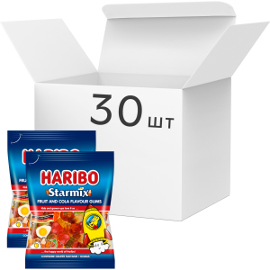 Упаковка конфет жевательных HARIBO Starmix 80 г х 30 шт (9002975727112) лучшая модель в Полтаве