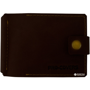 Затискач для грошей Pro-Covers PC03980035 Темно-коричневий (2503980035003) ТОП в Полтаві