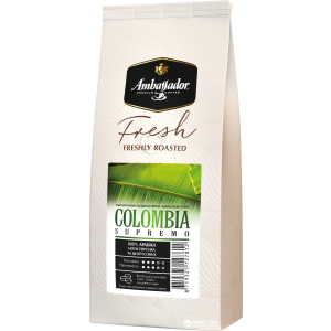 Кава у зернах Ambassador Fresh Colombia Supremo 1 кг (8719325127812) краща модель в Полтаві