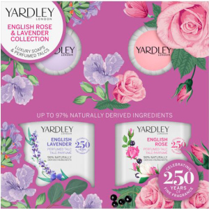 Набор для женщин Yardley English Lavender & English Rose 4 х 50 г (5056179301924) ТОП в Полтаве