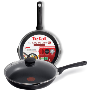 Сковорода Tefal Day by Day 26 см із кришкою (B558SET)