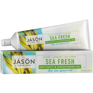 Гелевая зубная паста Jason против зубного камня Sea Fresh с коэнзимом Q10 170 г (078522015307) ТОП в Полтаве