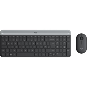 Комплект Logitech MK470 Wireless Slim Graphite (920-009206) в Полтаві