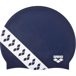 Шапочка для плавания Arena Team Stripe Cap 001463-701 Navy (3468336074985) ТОП в Полтаве