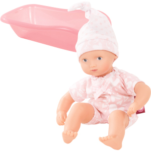 Набір Ляльок Gotz Mini Aquini Дівчатка 16см (6шт) та ванна (3402890) (4001269028909) ТОП в Полтаві