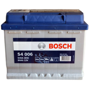 Автомобільний акумулятор Bosch 60Аh (+/-) S4006 (540EN) (0 092 S40 060) в Полтаві