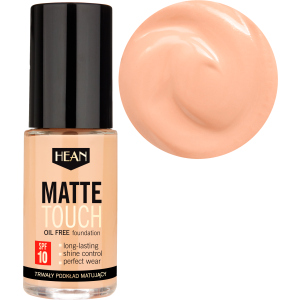 Основна основа Hean Matte Touch foundation 007 пісок 30 мл (5907474472324) в Полтаві