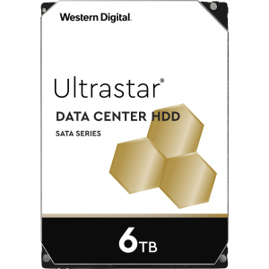 Жорсткий диск Western Digital Ultrastar DC HC310 6TB 7200rpm 256MB HUS726T6TAL5204_0B36047 3.5" SAS ТОП в Полтаві