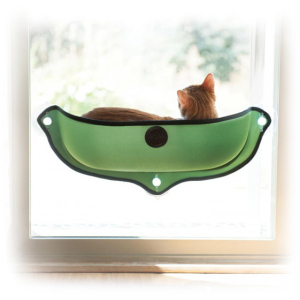 Лежак на окно для кошек K&H Pet Products Ez Mount Window Bed 69 х 28 см (9192) (655199091928) ТОП в Полтаве