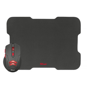 Мишка Trust Ziva Gaming mouse with Mouse pad (21963) краща модель в Полтаві