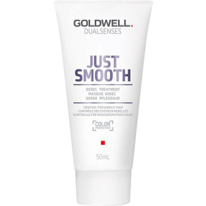 Маска Goldwell Dualsenses Just Smooth 60 секунд, що розгладжує для неслухняного волосся 50 мл (4021609061809) (206180)