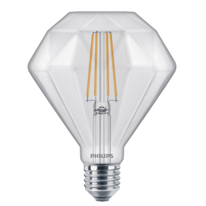 Світлодіодна лампа Philips Filament LED Classic 40W Diamond E27 2700K CL D (929001935701)