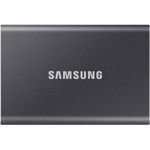 Samsung Portable SSD T7 2TB USB 3.2 Type-C (MU-PC2T0T/WW) зовнішній сірий в Полтаві