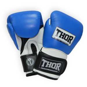 Рукавички боксерські Thor Pro King (PU) 14 унцій Blue/White/Black (8041/03(PU) B/Wh/Bl 14 oz.) в Полтаві