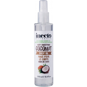 Розгладжуюча олія для тіла Inecto Naturals Coconut Body Oil 200 мл (5012008591102) краща модель в Полтаві