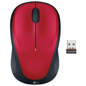 Миша Wireless Logitech M235 (910-002496) Red USB ТОП в Полтаві