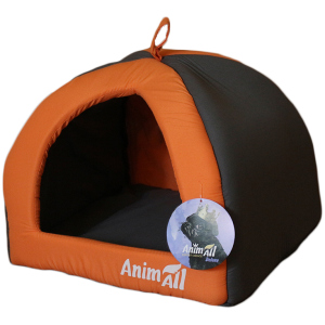 Будиночок для собак та кішок AnimAll Ат 0881 Wendy S Orange 38 x 38 x 29 см (2000981180881)