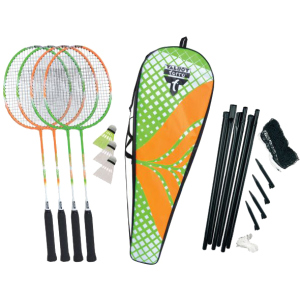 Набір для бадмінтону Talbot Torro Badminton Set 4 Attacker Plus (449406) краща модель в Полтаві