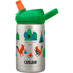 Спортивна термофляга для води CamelBak 2284101040 eddy+ Kids Kids SST Vacuum Insulated 12oz Camping Foxes 0.35 л (886798025063) ТОП в Полтаві