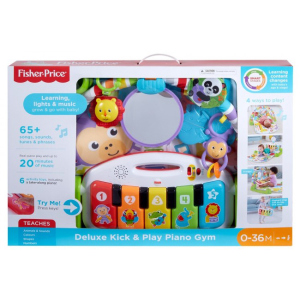 Коврик-игровой центр Fisher-Price Нажимай и играй с технологией Smart Stages (FWT18) в Полтаве