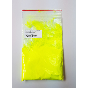 Флуоресцентний (ультрафіолетовий) пігмент Нокстон Жовтий (Жовте свічення в УФ) 100 г