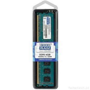 Модуль пам'яті для комп'ютера DDR3 4GB 1600 MHz GOODRAM (GR1600D364L11S/4G) краща модель в Полтаві