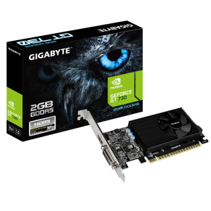 Відеокарта GeForce GT730 2048Mb GIGABYTE (GV-N730D5-2GL) краща модель в Полтаві