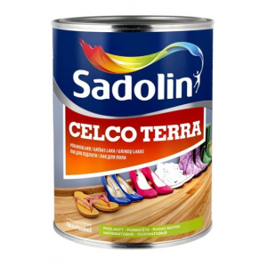 Лак для підлоги Sadolin Celco Terra Напівглянцевий Безбарвний 6 x 1 л ТОП в Полтаві