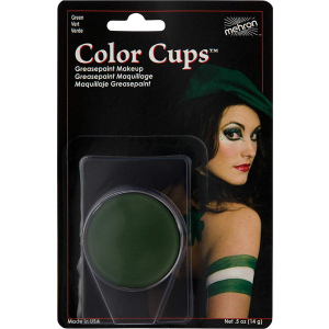 Кремовый грим Mehron Color Cups Green 12 г (CCC-G) (764294502069) ТОП в Полтаве