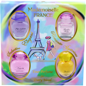 Набір мініатюр парфумерної води Charrier Parfums Mademoiselle France (3442070444112) ТОП в Полтаві