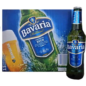 Упаковка пива Bavaria світле відфільтроване 5% 0.5 л x 15 шт (8714800013581) в Полтаві