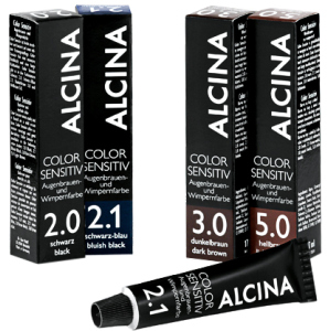 Краска для бровей и ресниц Alcina Color Sensitiv 4.8 графит 17 г (4008666173300) ТОП в Полтаве