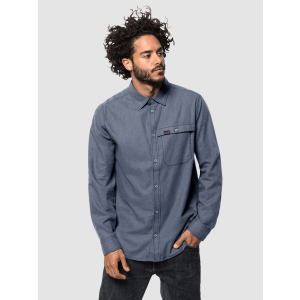 Рубашка Jack Wolfskin Naka River Shirt M 1403051-1010 XXL Темно-синяя (4060477289762) в Полтаве