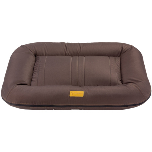 Лежак для собак Harley and Cho Lounger Brown Waterproof 135 x 95 см двухсторонний (3200026) надежный