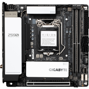 Материнська плата Gigabyte Z590 Vision D (s1200, Intel Z590, PCI-Ex16) ТОП в Полтаві