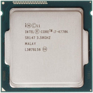 Процесор Intel Core i7-4770K 3.5GHz/5GT/s/8MB (SR147) s1150, tray краща модель в Полтаві