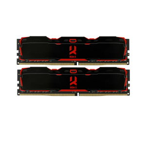 Модуль памяти DDR4 2x8GB/2666 GOODRAM Iridium X Black (IR-X2666D464L16S/16GDC) в Полтаве