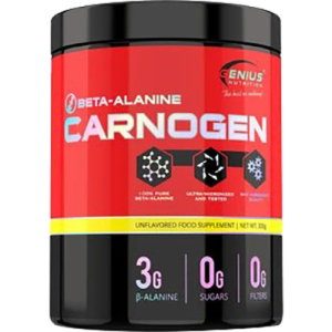 Амінокислота Genius Nutrition Carnogen beta-alanine 300 г (5402956145968) в Полтаві