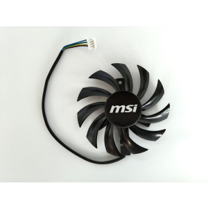 Вентилятор PowerLogic для відеокарти MSI PLD08010S12HH (FD7010H12D) №26 ТОП в Полтаві