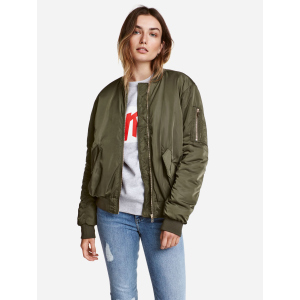 Бомбер H&M 1803-4279514 34 Хаки (hm04379019653_KC100000009130) ТОП в Полтаве