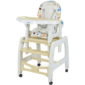 Стільчик для годування Bambi M 1563 (animal beige) (6903317102716) в Полтаві