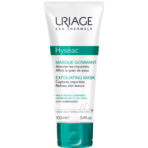 Маска для обличчя Uriage Hyseac Exfoliating Mask Ексфоліант 100 мл (3661434006227) ТОП в Полтаві