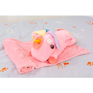 Плед детский MirSon №1069 Unicorn with Pink Mane 100х160 (2200003094206) рейтинг