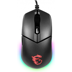 Мышь MSI Clutch GM11 RGB USB Black лучшая модель в Полтаве