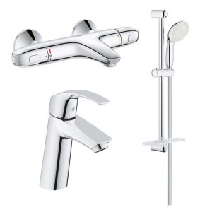 Набір змішувачів Grohe Grohtherm 1000 Eurosmart (34101TM) в Полтаві