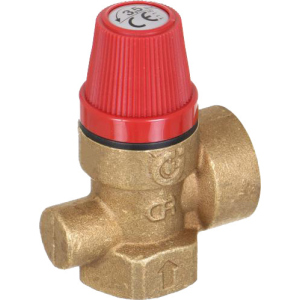 Запобіжний клапан Caleffi DN 3/4" (6 бара) для систем опалення (311560) в Полтаві