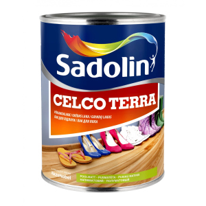 Лак для пола Sadolin Celco Terra 45 1 л Полуглянцевый ТОП в Полтаве